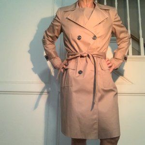 2 Piece Anne Klein trench coat & dress